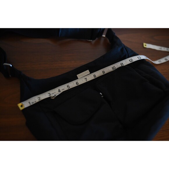 Baggallini Crossbody Purse Bag satchel black Nylon - Picture 5 of 10